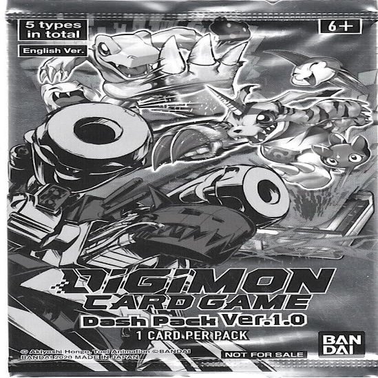 DigiMon TCG: Dash Pack Ver 1.0 Promo [1 Pack]