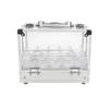 SEETOOOGAMES Acrylic Poker Chip Case - 600pcs Casino Chips Carrier with 6 Trays view 2