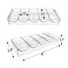 SEETOOOGAMES Acrylic Poker Chip Case - 600pcs Casino Chips Carrier with 6 Trays view 4