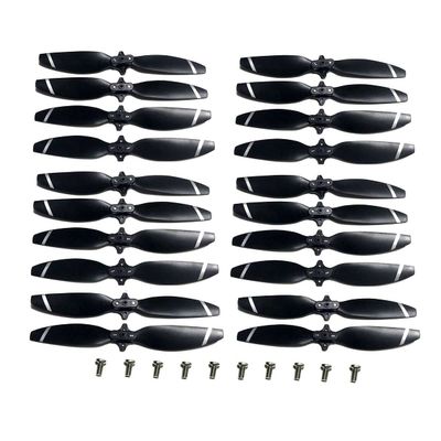 ABZEKH Drone Accessories for L900Pro RC Drone L900 Pro GPS for Quadcopter Accessories Brushless Motor Propellers Guard for Blades Maple Leaf Spare Parts(20pcs Blades)