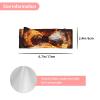 XZDHL Basketball on Fire and Water Flame Splashing Baby bow headband, good elasticity, keep baby warm, make your baby more lovely, Black view 3