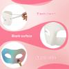 Acrux7 30 Pack Blank Craft Masks, Half Face White Paper Mask, Paintable Masquerade Masks for Halloween Mardi Gras Carnival Cosplay Dance Party view 3