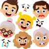 WOBOX 113 Pcs Emotion Learning Felt Board Set for Kids, Montessori Sensory Toys, Interactive Storytelling Kit with 6 Facial Expressions, Early Education Tool for Toddlers view 1