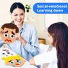WOBOX 113 Pcs Emotion Learning Felt Board Set for Kids, Montessori Sensory Toys, Interactive Storytelling Kit with 6 Facial Expressions, Early Education Tool for Toddlers view 4