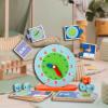 ToysCentral Basics Educational Clock Toy for Kids - Interactive Learning Tool, 16.3cmx17cm view 4