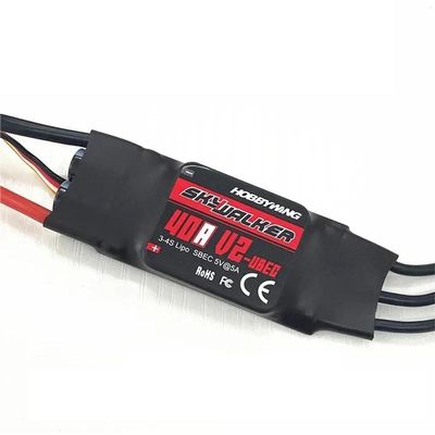 SPARKHOBBY 12A 20A 30A 40A 50A 60A 80A Brushless ESC Speed Controler BEC for Hobbywing Skywalker ESC RC Quadcopter Helicopters Fixed-Wing Drone (1PC Skywalker 40A V2)