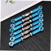 BESTonZON 12pcs Aluminum Turnbuckle Rod Linkage for Rc Trucks Blue Redcat Rc Truck Upgrade Parts view 3