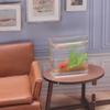 1Pc Transparent Dollhouse Miniature Fish Tank, 1:12 Dollhouse Mini Scene Model Creative Fish Bowl Pretend Home Decoration Gifts,Dollhouse Accessories view 3