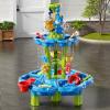 NIPLOOOW Water Table for Toddlers 3-5, Kids Sand Water Table, Water and Sand Activity Sensory Tables Summer Outdoor Toys Beach Toys for Outside Backyard for Kids Toddlers Age 3 4 5 6 7 8 view 2