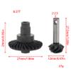 MEUS RACING Overdrive Diff Gears 8T-27T for Axial SCX10 II SCX10 III SCX10 PRO, AR44 AR45 Axle, 1/10 RC Crawler Upgrades Parts (8T-27T) view 2