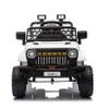 12V Ride On Car for Kids Electric Vehicle Toddlers Battery Powered Truck Car Toy with Remote Control, 4-Wheel Suspension, Battery Display, LED Lights, Music, for Boys Girls, White view 1
