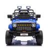 12V Ride On Car for Kids Electric Vehicle Toddlers Battery Powered Truck Car Toy with Remote Control, 4-Wheel Suspension, Battery Display, LED Lights, Music, for Boys Girls, Dark Blue view 1
