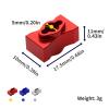 Aluminum Differential Locker Spool Diff Case Mounts Compatible for LOSI 22 Drag RC Car Upgrades Parts(Blue) view 3