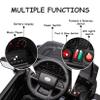 12V Kids Ride On Truck Electric Car Toy for Toddlers with 2.4G Remote Control, Spring Suspension, Battery Display, LED Lights, Music, Battery Powered Ride on Car for Boys Girls(Black) view 4