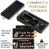 Soar Forge Sanctum Dice Box - Premium Case & Dice Tray for DND - Phone/Pen Slot, Magnetic Lid and Storage for your Sets, Mini's and More - Felt-Lined Vault Holder for D&D and RPG (Gold) view 4