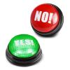 BEAN LIEVE Yes No Button - Answer Buzzers Set of 2 Buzzers for Game Show Yes Button and No Button with Sound Used for Classroom&Gag Gifts view 1