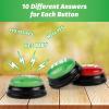BEAN LIEVE Yes No Button - Answer Buzzers Set of 2 Buzzers for Game Show Yes Button and No Button with Sound Used for Classroom&Gag Gifts view 2