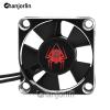 Chanjorlin RC Car Metal Motor Cooling Fan 25mm 30mm 35mm 40mm 50mm RC Heatsink 28000RPM ESC Cooling Fans Silvery-Black for 1/8 1/10 1/12 Truck Off Road Crawler Car 540 550 Brushless OR Brushed (40mm) view 2