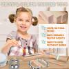 Baby Musical Instruments - Montessori Musical Toys for Toddlers 1-3, Wooden Percussion Instruments Set, Kids Preschool Educational Music Learning Toys, Birthday Gifts for Boys Girls (Neutral) view 3