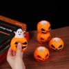 3 PCS Spooky Pumpkin Squeeze Toys - Halloween Fidget Toy for Stress Relief - Cute and Portable Squeeze Toy for Kids and Adults view 4