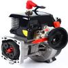 Rovan Motor Engine, 30.5CC 2-Stroke Gasoline Engine, 4 Bolts Air Cooled Engine Gasoline Engine, Heavy Duty Gasoline Motor Recoil Start Fit for HPI Baja 5B 5T King Motor LOSI FG Goped view 1