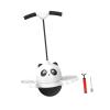 Aosekaa Pogo Jump Ball Jump Board High Jumping Toy Bouncing Ball for Workout Indoor Body Training Assistant Toys Playground, White view 1
