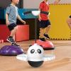 Aosekaa Pogo Jump Ball Jump Board High Jumping Toy Bouncing Ball for Workout Indoor Body Training Assistant Toys Playground, White view 3