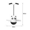Aosekaa Pogo Jump Ball Jump Board High Jumping Toy Bouncing Ball for Workout Indoor Body Training Assistant Toys Playground, White view 4