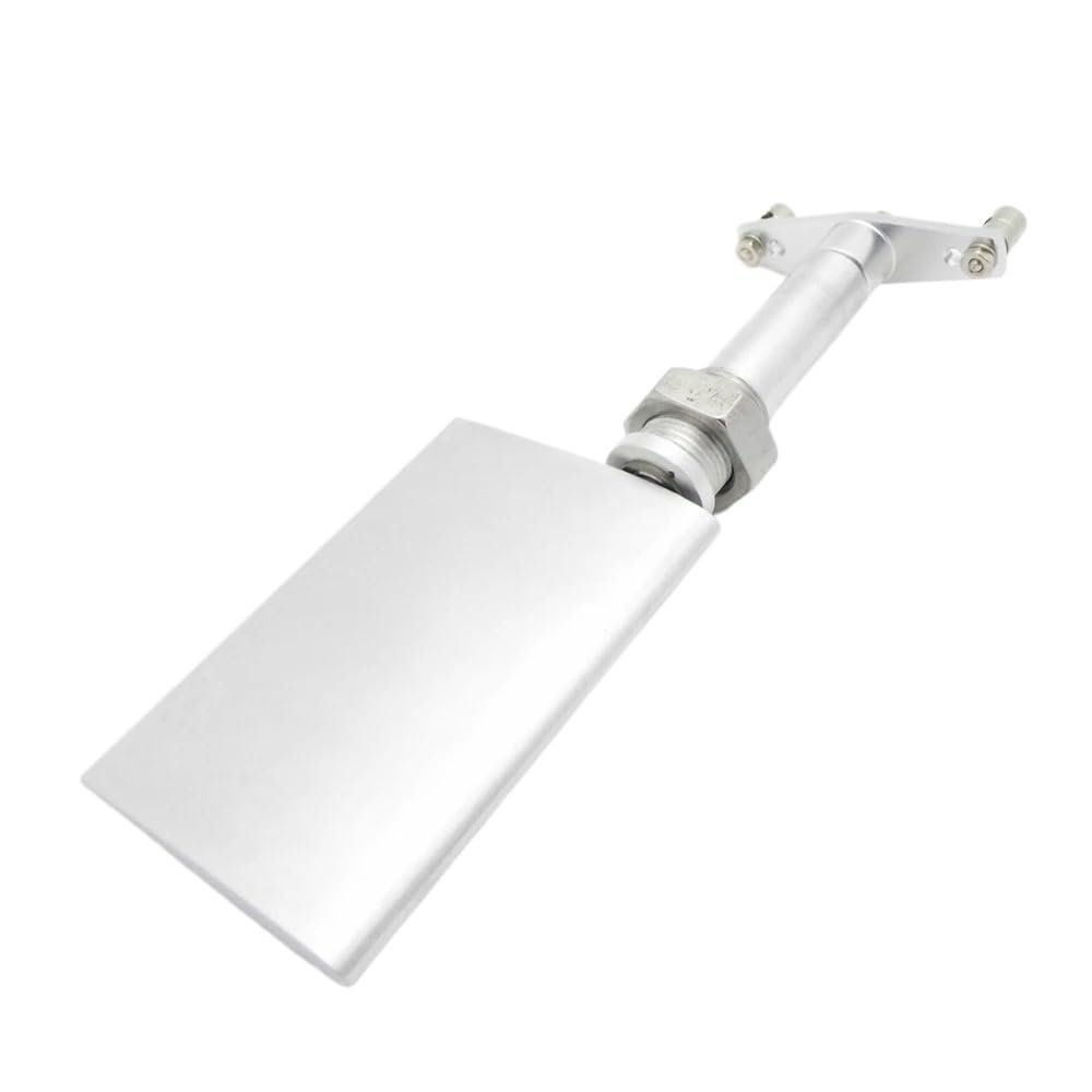 RC Boats CNC Metal Steering Rudder Kit, Available in 52mm, 63mm, and 74mm Sizes Perfect for Scale Marine and Cruise Models(A)