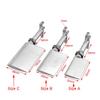 RC Boats CNC Metal Steering Rudder Kit, Available in 52mm, 63mm, and 74mm Sizes Perfect for Scale Marine and Cruise Models(A) view 2
