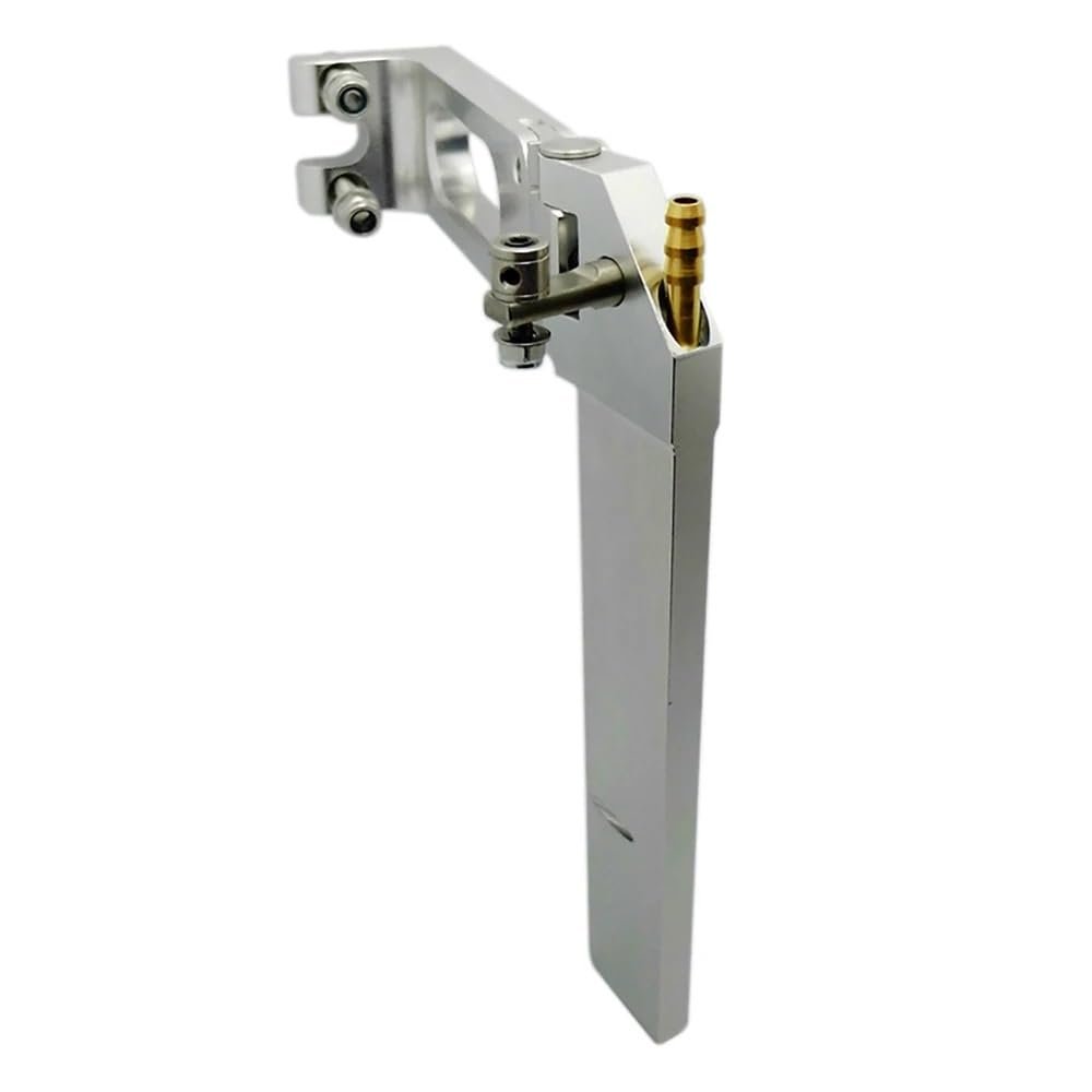 RC Boat Aluminum 130mm Water Pickup Inlet Steering Rudder Kit Fr Electric Gasoline Nitro RC Boat Speed Mono Oval Boat