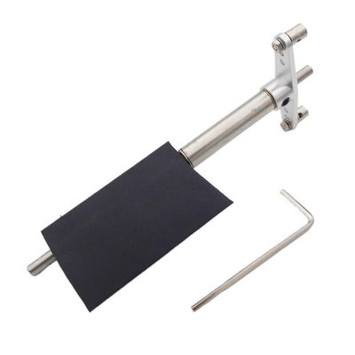 RC Boat Nylon Steering Rudder Submerged Rudder with Servo Arm for 50cm-160cm RC Boat Scale Marine Tug Fishing Boat Model(A)