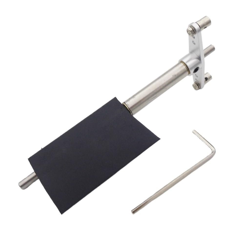RC Boat Nylon Steering Rudder Submerged Rudder with Servo Arm for 50cm-160cm RC Boat Scale Marine Tug Fishing Boat Model(A)