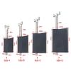 RC Boat Nylon Steering Rudder Submerged Rudder with Servo Arm for 50cm-160cm RC Boat Scale Marine Tug Fishing Boat Model(A) view 2