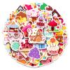 100 Pack Candyland Stickers, Candy Land Party Favors, Birthday Decorations view 1