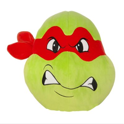 TOMY Club Mocchi Mocchi- Teenage Mutant Ninja Turtles Plush Raphael Ninja Turtle Plushie Teenage Mutant Ninja Turtles Toys Collectible TMNT Plush Toys for Display and Room Decor - 15 inch