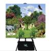 Pro Genesis Series, 56 'precision laser cut' Genesis flannelgraph stories, 230 biblical figures, with lightweight 37" x 27" coroplat felt board (folds to 1/4 size), Easel and Easel Shelf. view 1
