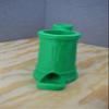 Barbarian Crest Dice Tower with Can Cozy & Storage - DND Dice Tower - Roleplaying Games Accessories - Tabletop RPG Dice Organizer - Dragon Dice Tower for Beer (Green) view 3