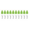 10Pcs RC Body Clips, Stable Reliable Small Compact Protective Replaceable Practical Remote Control Car Accessories for Axial SCX24 AXI90081 AXI00001 AXI00002 Remote Control Car (Green) view 1