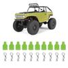 10Pcs RC Body Clips, Stable Reliable Small Compact Protective Replaceable Practical Remote Control Car Accessories for Axial SCX24 AXI90081 AXI00001 AXI00002 Remote Control Car (Green) view 4
