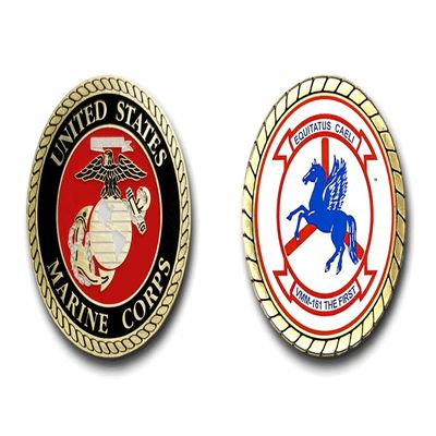 Military Productions VMM-161 Greyhawks US Marine Corps Challenge Coin