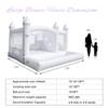 15ft White Bounce House for Adults Kids, 100% PVC Commercial Bounce House with Slide&Ball Pit, Adult Bounce House with Blower, Inflatable Wedding Bouncing House Outdoor Yard Party, 15x15x10ft view 2