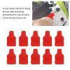 10Pcs RC Body Clips, Stable Reliable Small Compact Protective Replaceable Practical Remote Control Car Accessories for Axial SCX24 AXI90081 AXI00001 AXI00002 Remote Control Car (Red) view 2