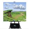 Scenic Background Bundle for Flannelgraph Bible Storytelling  6 Israel-Inspired Background Sets + Foldable Felt Board with Hook & Loop, Easel & Shelf  Upgrade Kit by By Design Visuals view 4