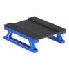 Luwecf RC Car Work Stand, Multipurpose, Sturdy, RC Car Repair Work Stand, Repair Station for 1/28 Scale RC Car Crawler, Blue view 1