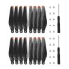 WABVAB 6030F Carbon Fiber Propeller Props Blade Light Weight Wing Fans for D-JI Mini 4 Pro Propeller Drone Accessories(6030F Props 16pcs) view 1