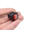 PGMTDEFXJO 5PCS AC 3PIN RED with Light Push Button Rocker Switch ON/Off Power switches 6A/250V 10A/125V for car Water Dispenser 3 pin view 4