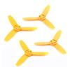 2 Pairs CW/CCW Propeller Props Blade for Parrot Bebop 3.0 RC Drone Quadcopter Aircraft UAV Spare Parts Accessories Component(2pairs Yellow) view 1