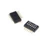 PGMTDEFXJO 5PCS Gold Plated SMD SMT 6P 6-BIT Toggle Switch doule Row 6PIN Pitch 1.27MM 6 PIN Slide Switches 6 Position 12 PIN 6-Way view 2