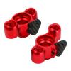 Aluminum Alloy Front Steering Blocks with Bearings for Arrma 1/8 Kraton Outcast Notorious 6S BLX - Upgrade Parts Replacement for AR330505 view 2